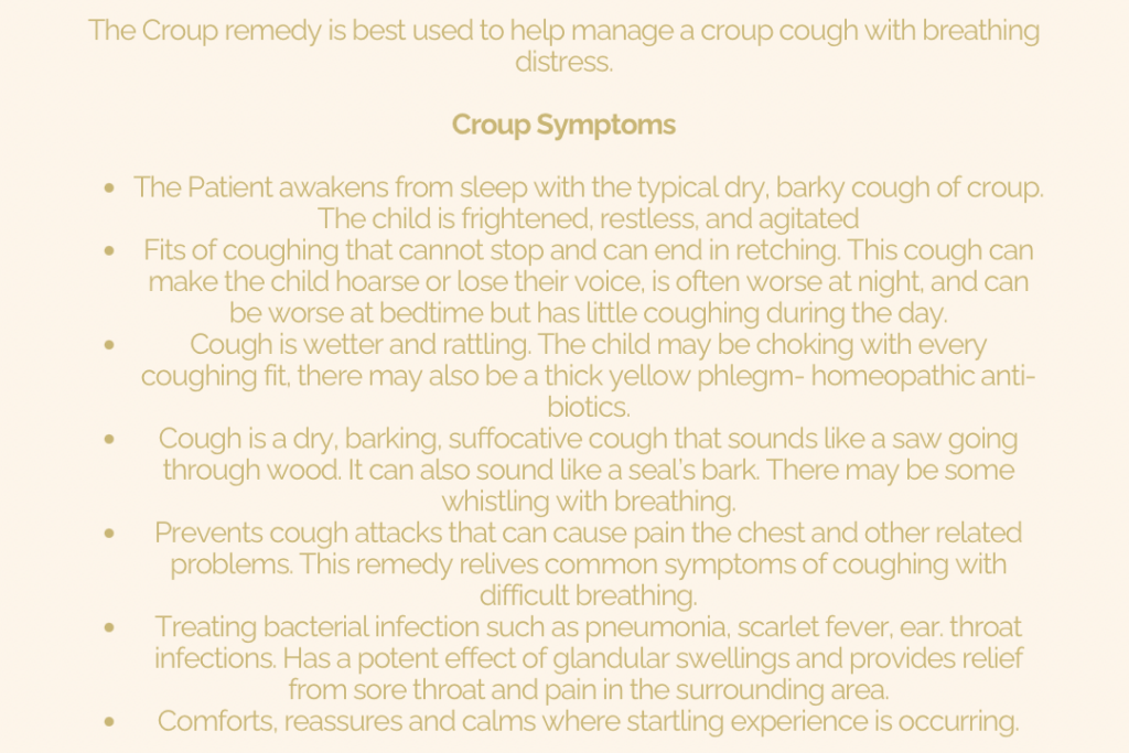 Homeopathic Deep Cough and Croup Remedy